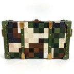 Louis Vuitton Shoulder Bag Neo Wallet Trunk Leather Khaki — view 2