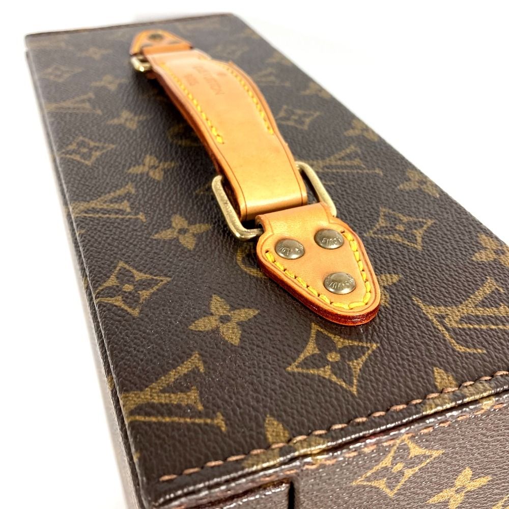 Louis Vuitton Handbag Wine Case Monogram Canvas Brown — view 6