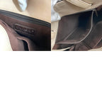 Chanel Shoulder Bag CC Logo Charm Leather Beige — view 9