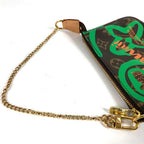 Louis Vuitton Pouch Mini Pochette Monogram Canvas Brown — view 6