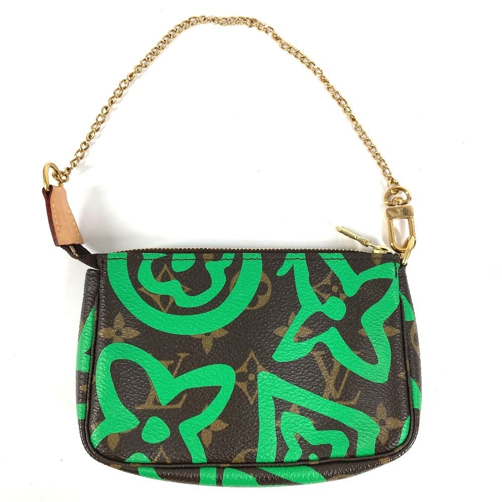 Louis Vuitton Pouch Mini Pochette Monogram Canvas Brown — view 2