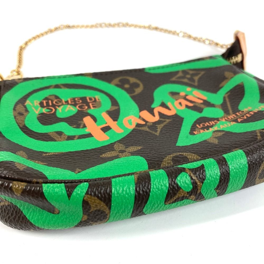 Louis Vuitton Pouch Mini Pochette Monogram Canvas Brown — view 3