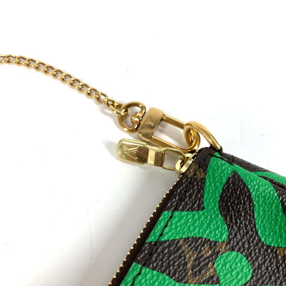 Louis Vuitton Pouch Mini Pochette Monogram Canvas Brown — view 8