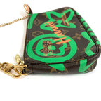 Louis Vuitton Pouch Mini Pochette Monogram Canvas Brown — view 5