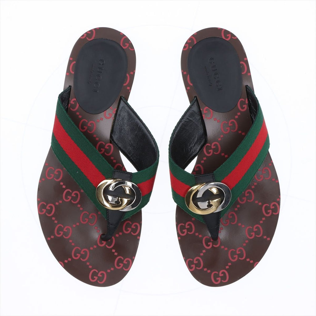 Gucci Interlocking Sherry Sandal — view 7