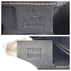 Gucci White Black Gold GG Supreme Canvas Leather Mini Boston Bag — view 4