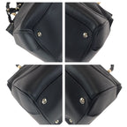 Gucci Bamb Double Tassel Black Gold Leather Handbag — view 3