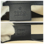Gucci Bamb Double Tassel Black Gold Leather Handbag — view 4