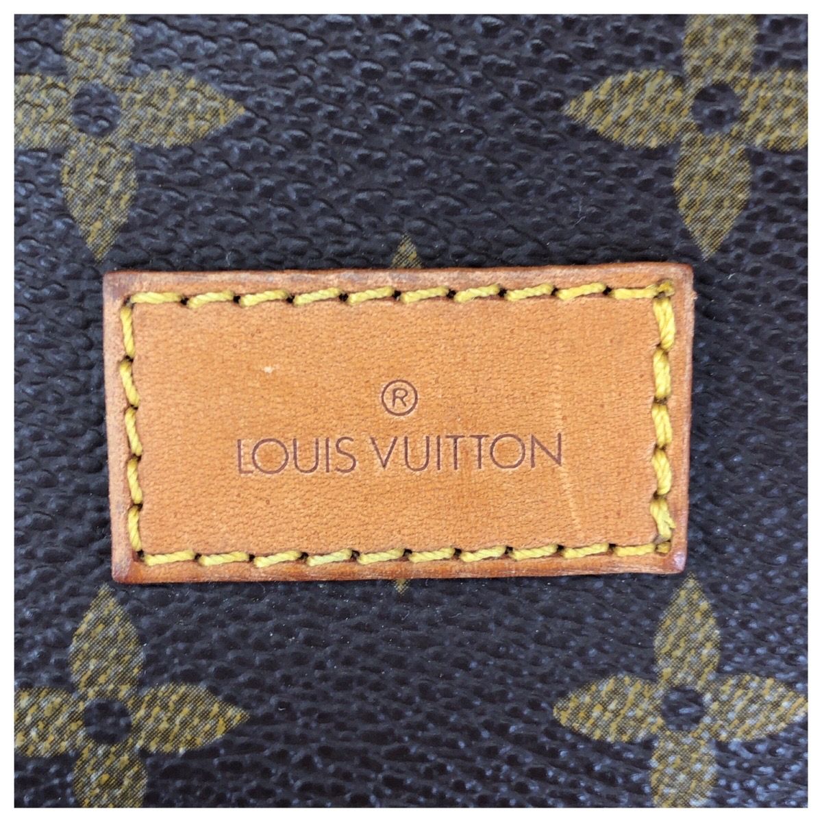 Louis Vuitton Monogram Saumur 35 Brown Gold Leather Shoulder Bag — view 4