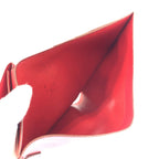Hermes Saumur Red Gold Leather Compact Wallet — view 8