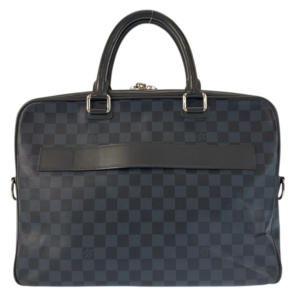Louis Vuitton Damier Ecobalt Porto Document Man Business Black Briefcase Handbag — view 2