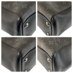 Louis Vuitton Monogram Eclipse Grand Sac Black Business Tote — view 4
