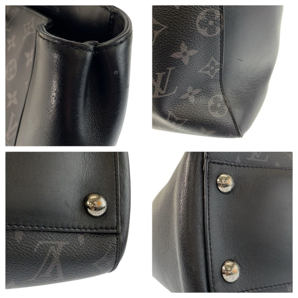 Louis Vuitton Monogram Eclipse Grand Sac Black Business Tote — view 5