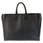 Louis Vuitton Monogram Eclipse Grand Sac Black Business Tote — view 2