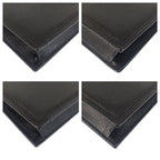 Saint Laurent Yves Vintage YSL Black Leather Clutch — view 3