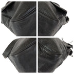 Gucci Guccissima Dark Brown Silver Leather Shoulder Bag — view 3