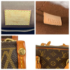 Louis Vuitton Monogram Popincourt Brown Gold Tote — view 3
