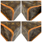 Louis Vuitton Monogram Popincourt Brown Gold Tote — view 4
