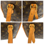 Louis Vuitton Monogram Popincourt Brown Gold Tote — view 6
