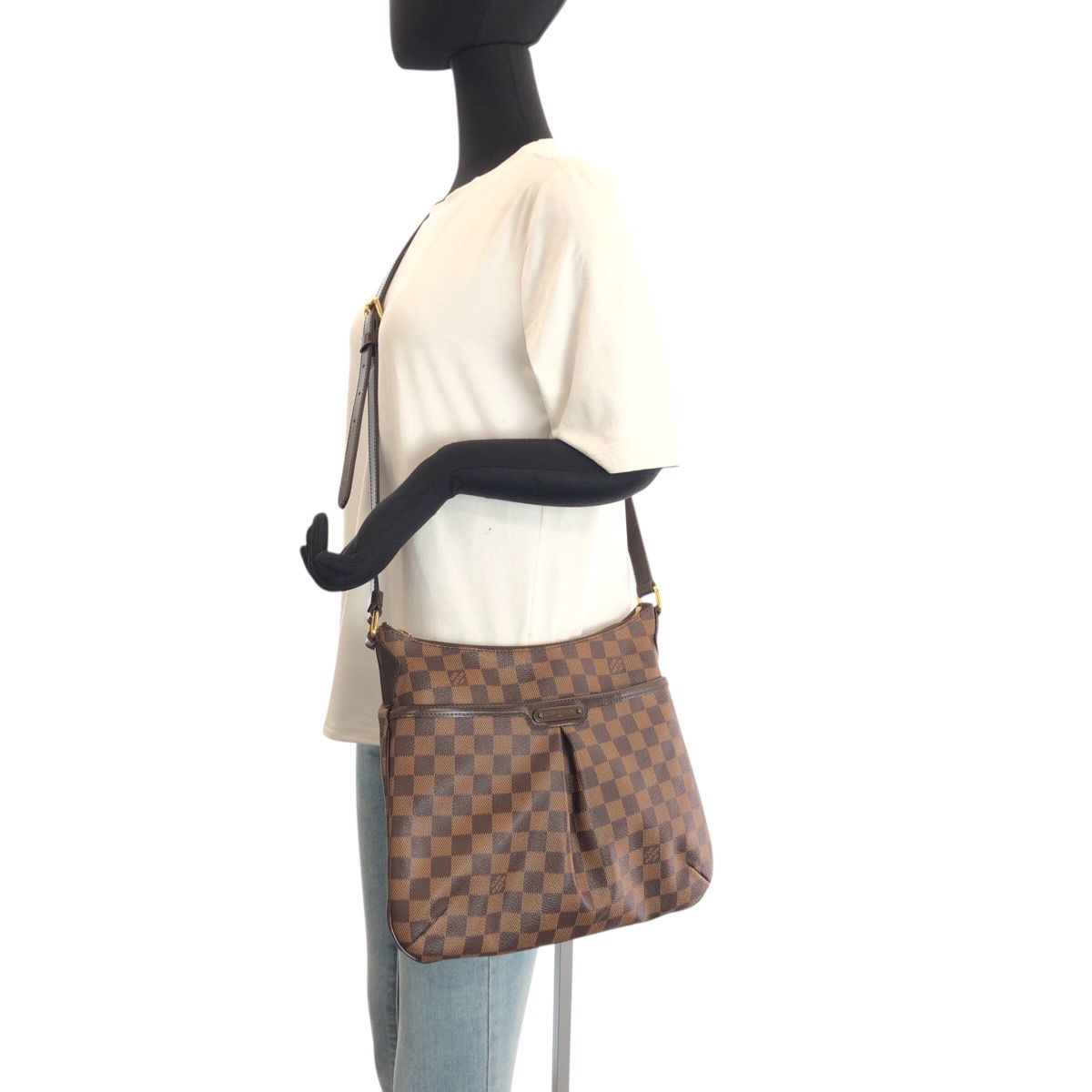 Louis Vuitton Damier Bloomsbury PM Brown Shoulder Bag — view 7