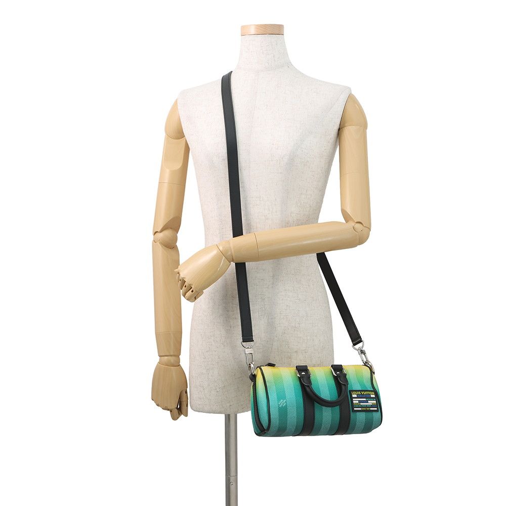 Louis Vuitton Damier Stripe Keepall XS 2-Way Shoulder Bag — view 5