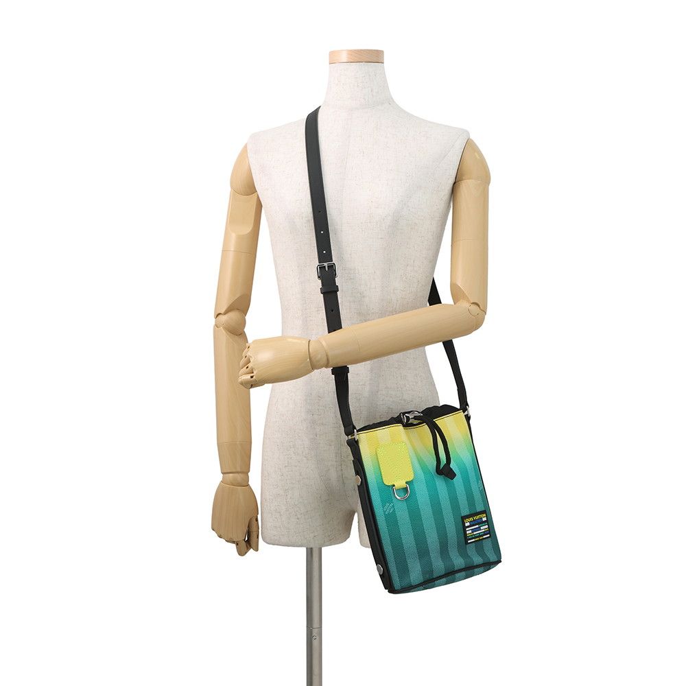 Louis Vuitton Shoulder Bag Damier Stripe Sac Marant Messenger — view 4