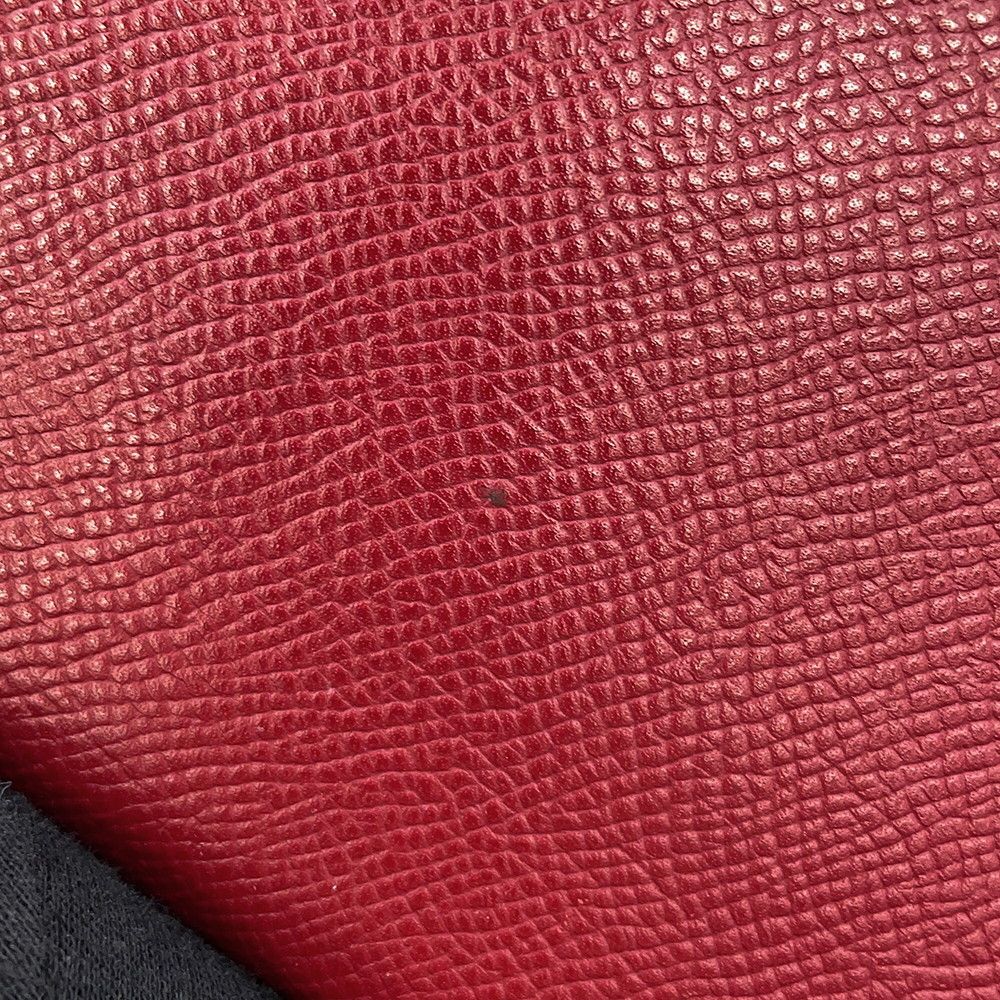 Hermes Wallet Kelly Long Rouge Grena Gold Epsom — view 8