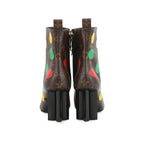 Louis Vuitton Boots LV Yk Silhouette Line Ankle Short 36 Yayoi Kusama — view 3