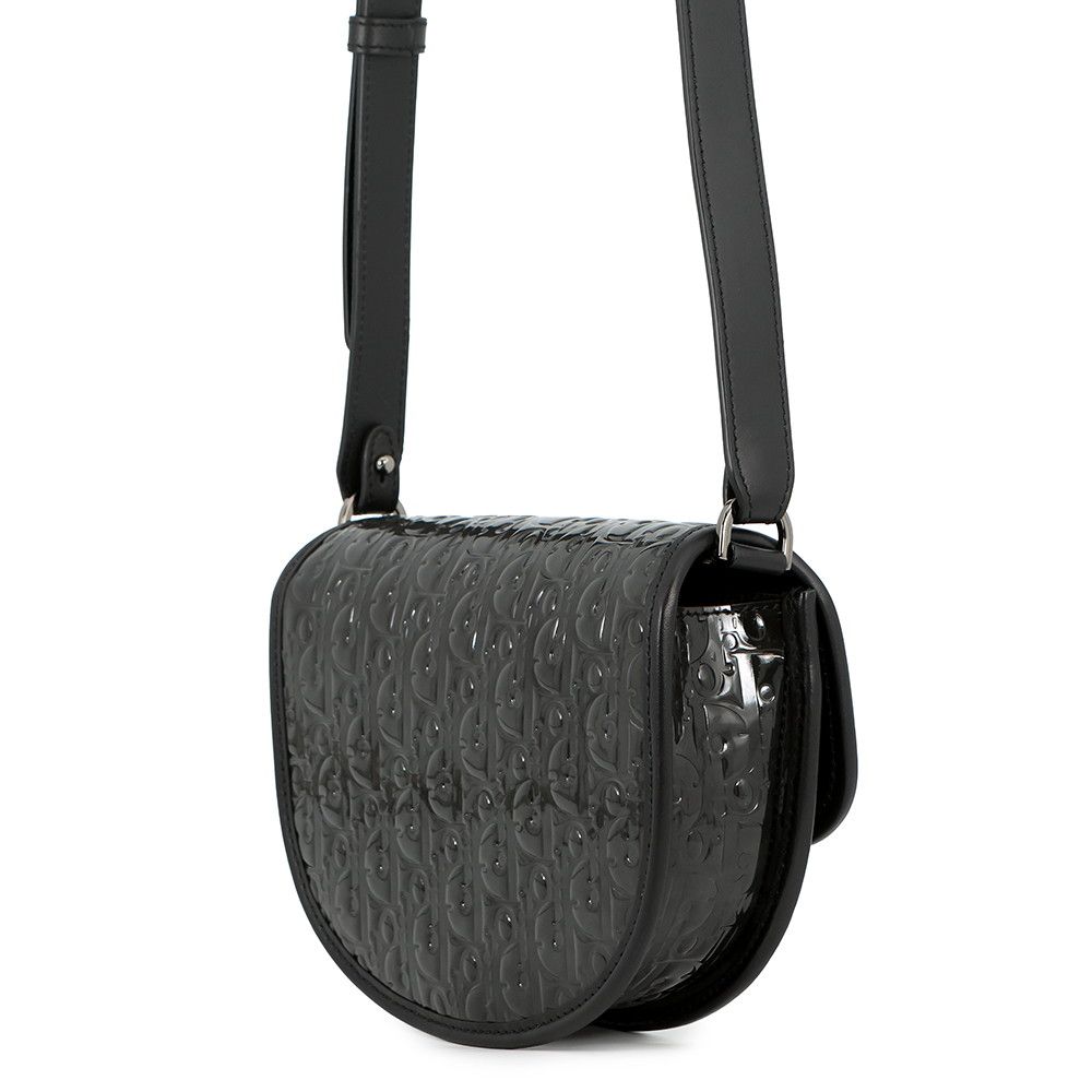 Dior Shoulder Bag Gallop Mini Patent Black — view 2