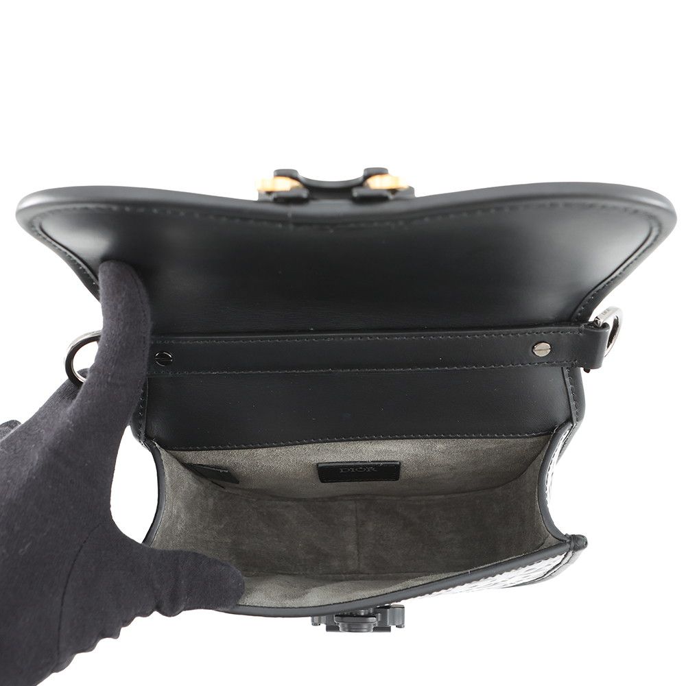 Dior Shoulder Bag Gallop Mini Patent Black — view 5