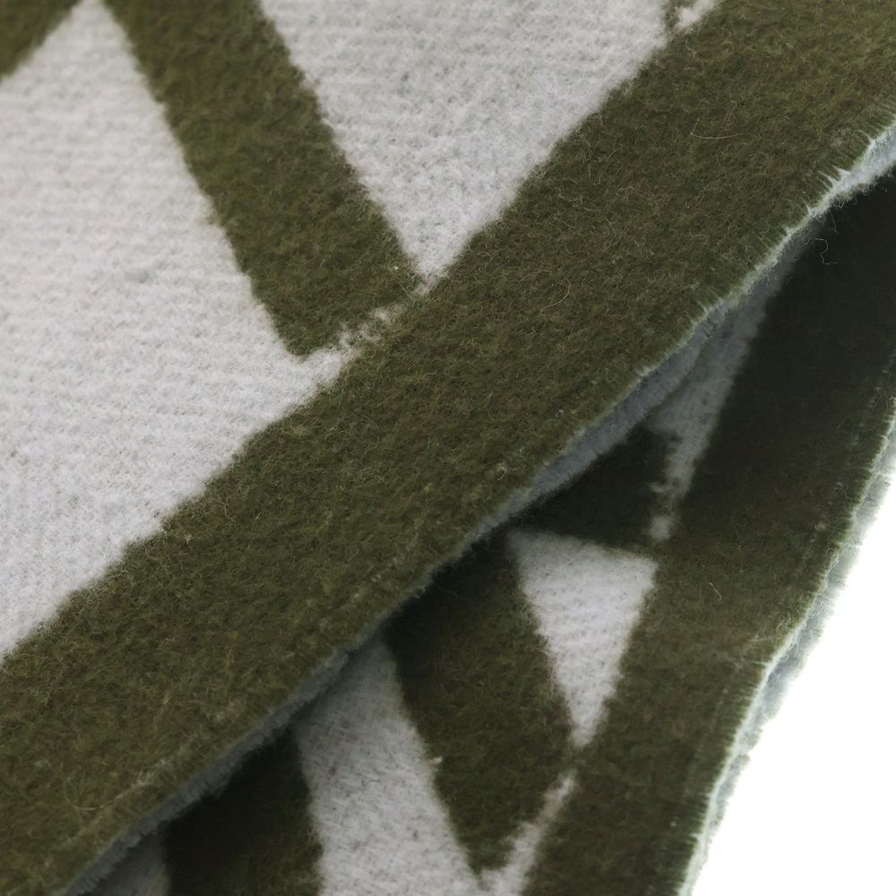 Loewe Logo Leather Patch Side Edge Two Scarf — view 6