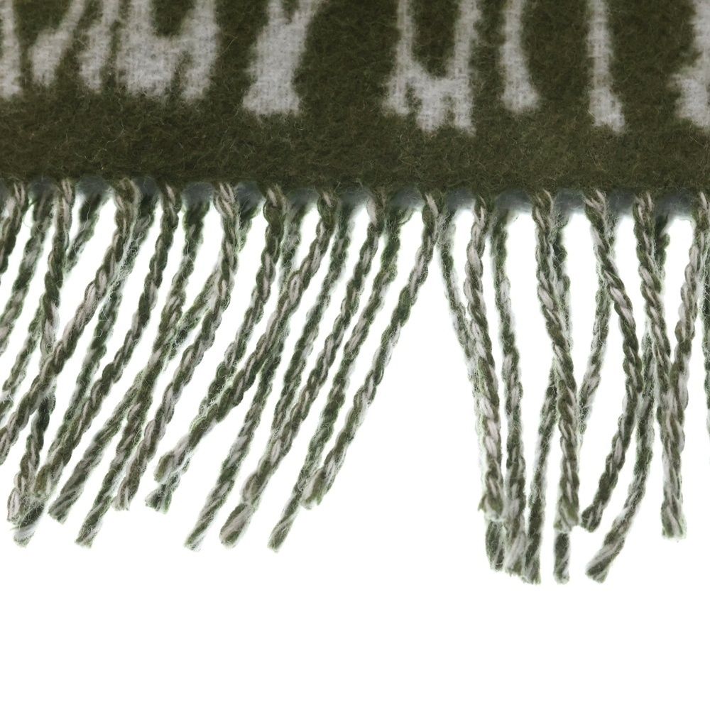 Loewe Logo Leather Patch Side Edge Two Scarf — view 4