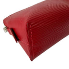 Louis Vuitton Pouch Makeup Epi Leather Pochette Cosmetic Castilian Red — view 4