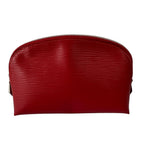 Louis Vuitton Pouch Makeup Epi Leather Pochette Cosmetic Castilian Red — view 2