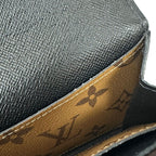 Louis Vuitton Wallet Monogram Reverse Canvas Portefeuille Emily Brown Beige — view 6