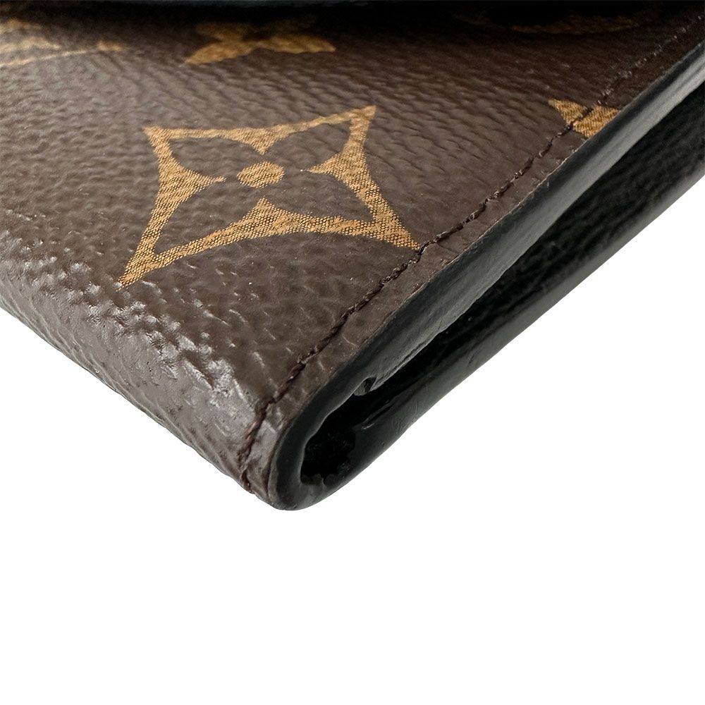 Louis Vuitton Wallet Monogram Reverse Canvas Portefeuille Emily Brown Beige — view 4
