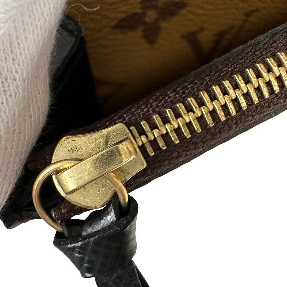 Louis Vuitton Wallet Monogram Reverse Canvas Portefeuille Emily Brown Beige — view 9