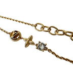Louis Vuitton Bracelet Metal Rhinestone Petit Gold — view 3