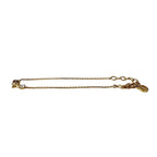 Louis Vuitton Bracelet Metal Rhinestone Petit Gold — view 6