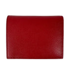 Fendi Wallet Efiz Bifold Leather Red Compact Mini — view 2