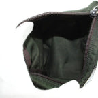 Prada Pouch Case Multi Nylon Triangular Plate Logo Green — view 5