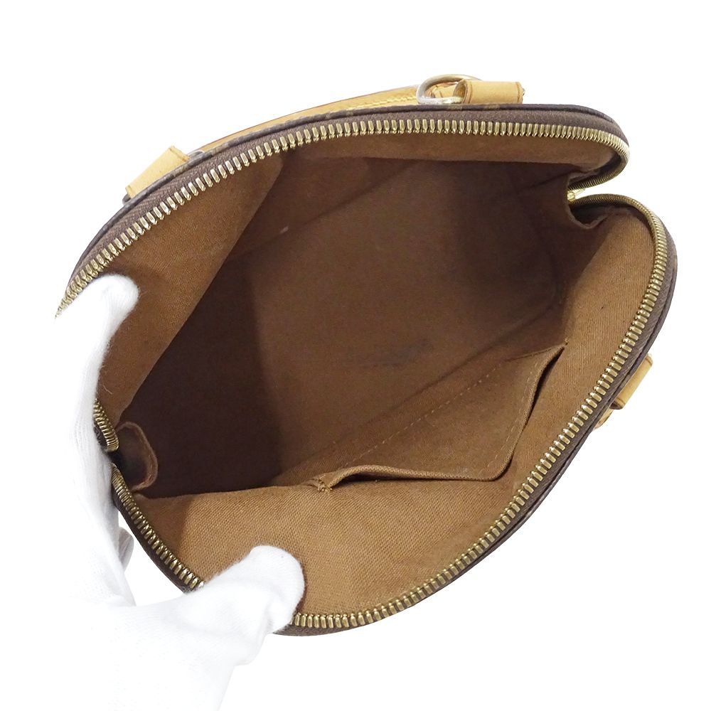 Louis Vuitton Monogram 2-Way Shoulder Bag Alma BB Brown — view 5