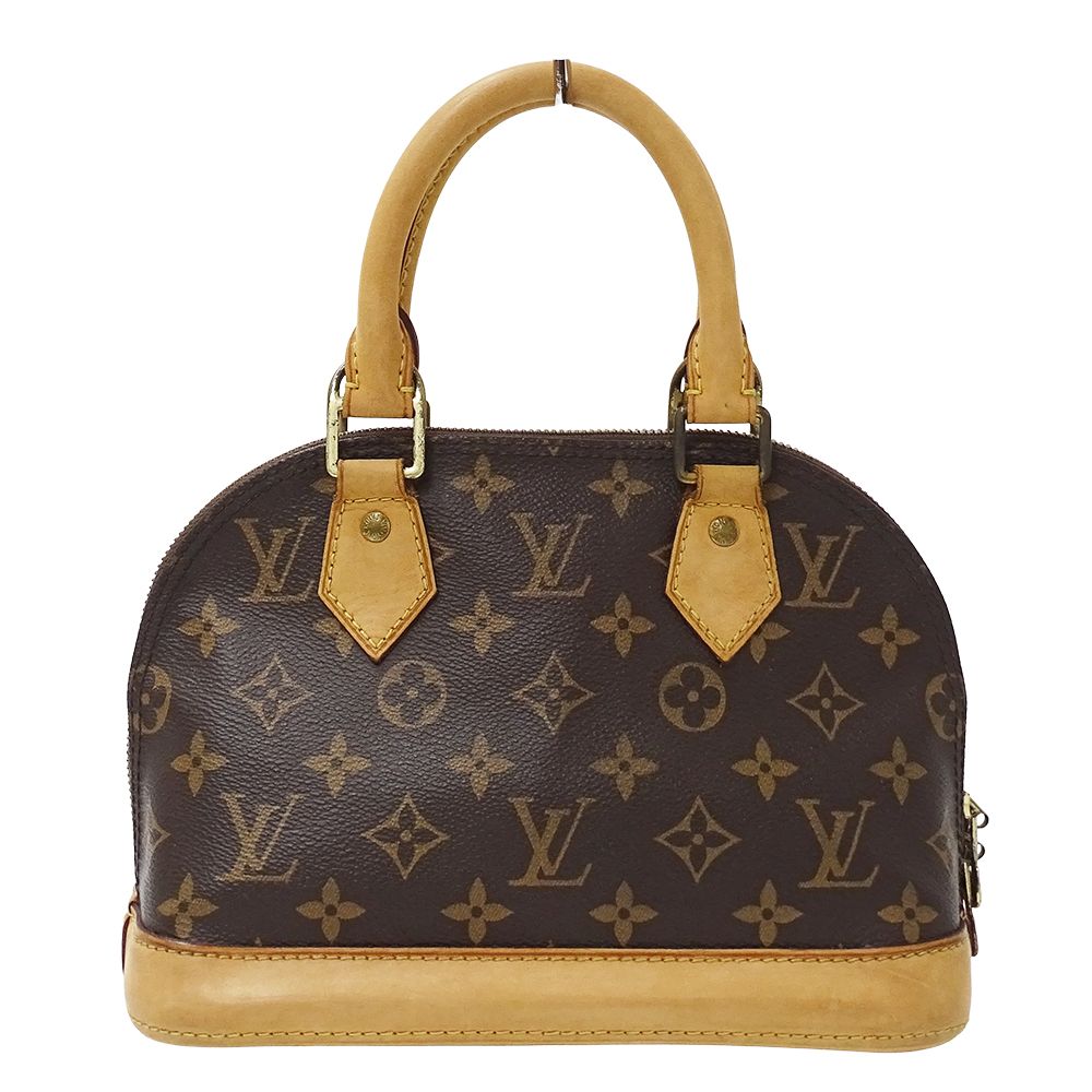 Louis Vuitton Monogram 2-Way Shoulder Bag Alma BB Brown — view 2
