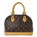 Louis Vuitton Monogram 2-Way Shoulder Bag Alma BB Brown — view 2