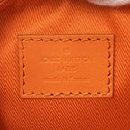 Louis Vuitton 2-Way Shoulder Bag Aerogram Leather Keepall XS Volcano Orange — view 5