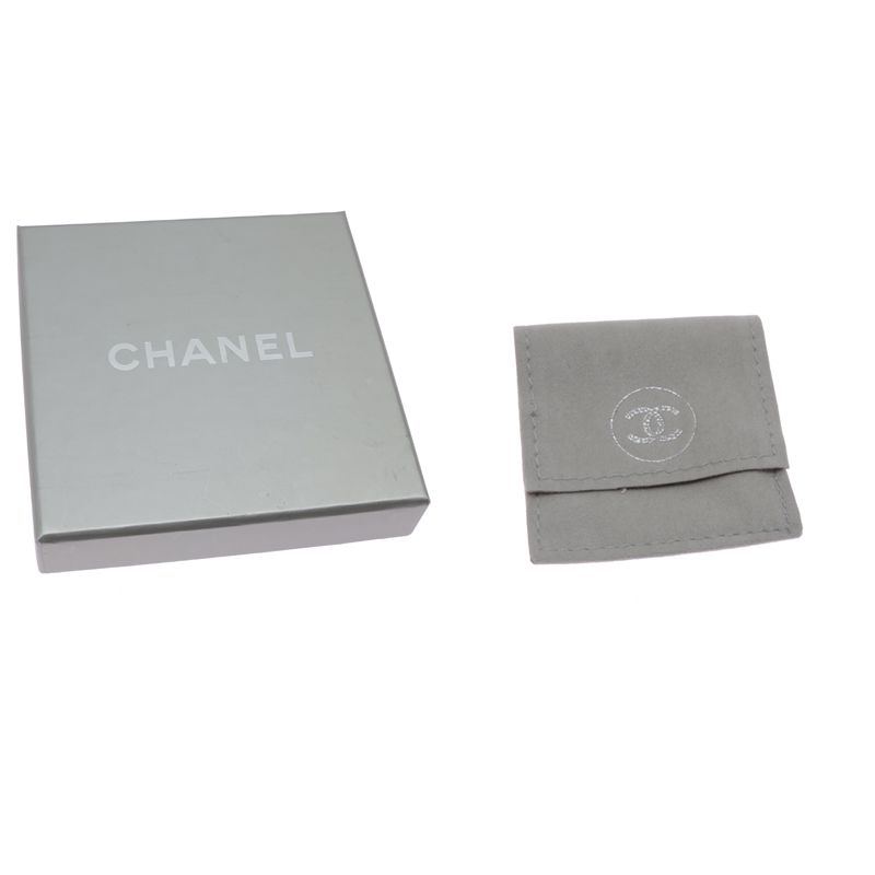 Chanel Earrings Silver — view 8