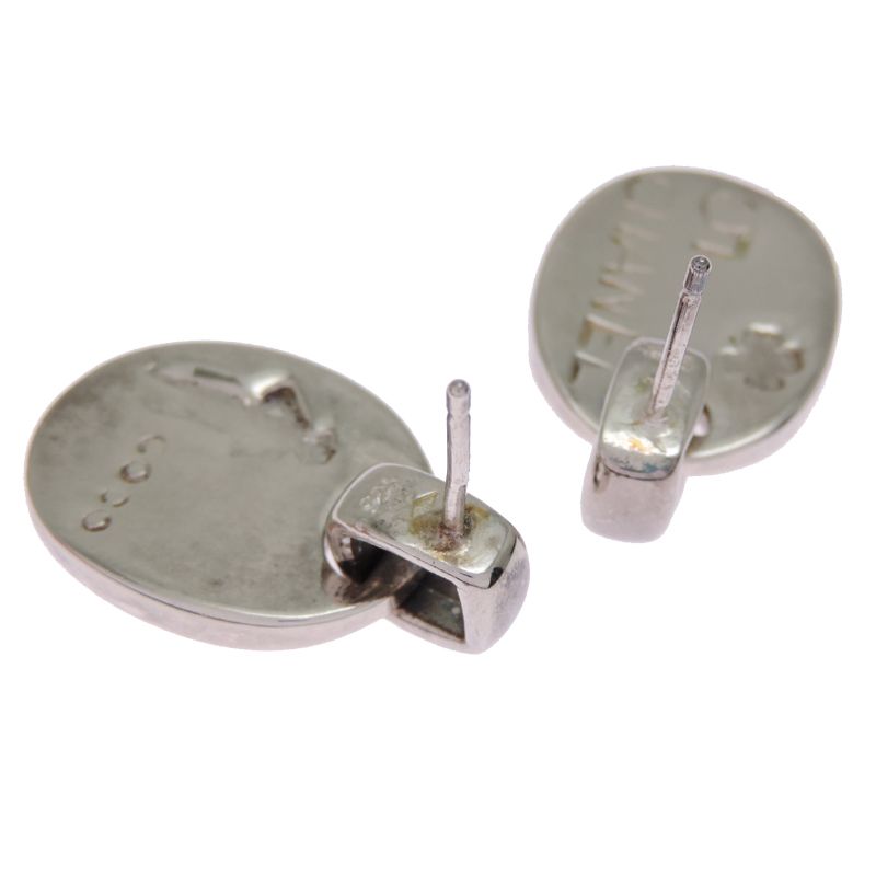 Chanel Earrings Silver — view 5