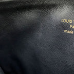 Louis Vuitton Shoulder Bag Monogram Reverse Lambskin Pochette Black — view 9
