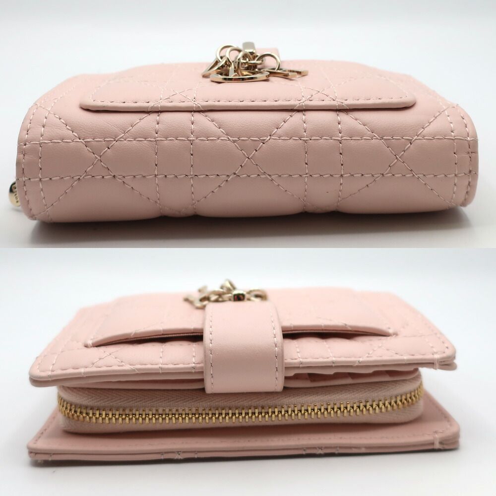Dior My Dittany Wallet Lambskin Pink — view 6
