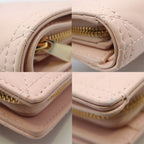 Dior My Dittany Wallet Lambskin Pink — view 9